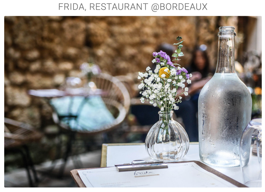 Bonjour Darling : Frida restaurant Bordeaux